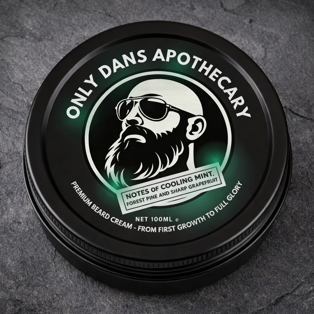 100ml Beard Cream - Signature Size (Mint/Pine/Grapefruit)