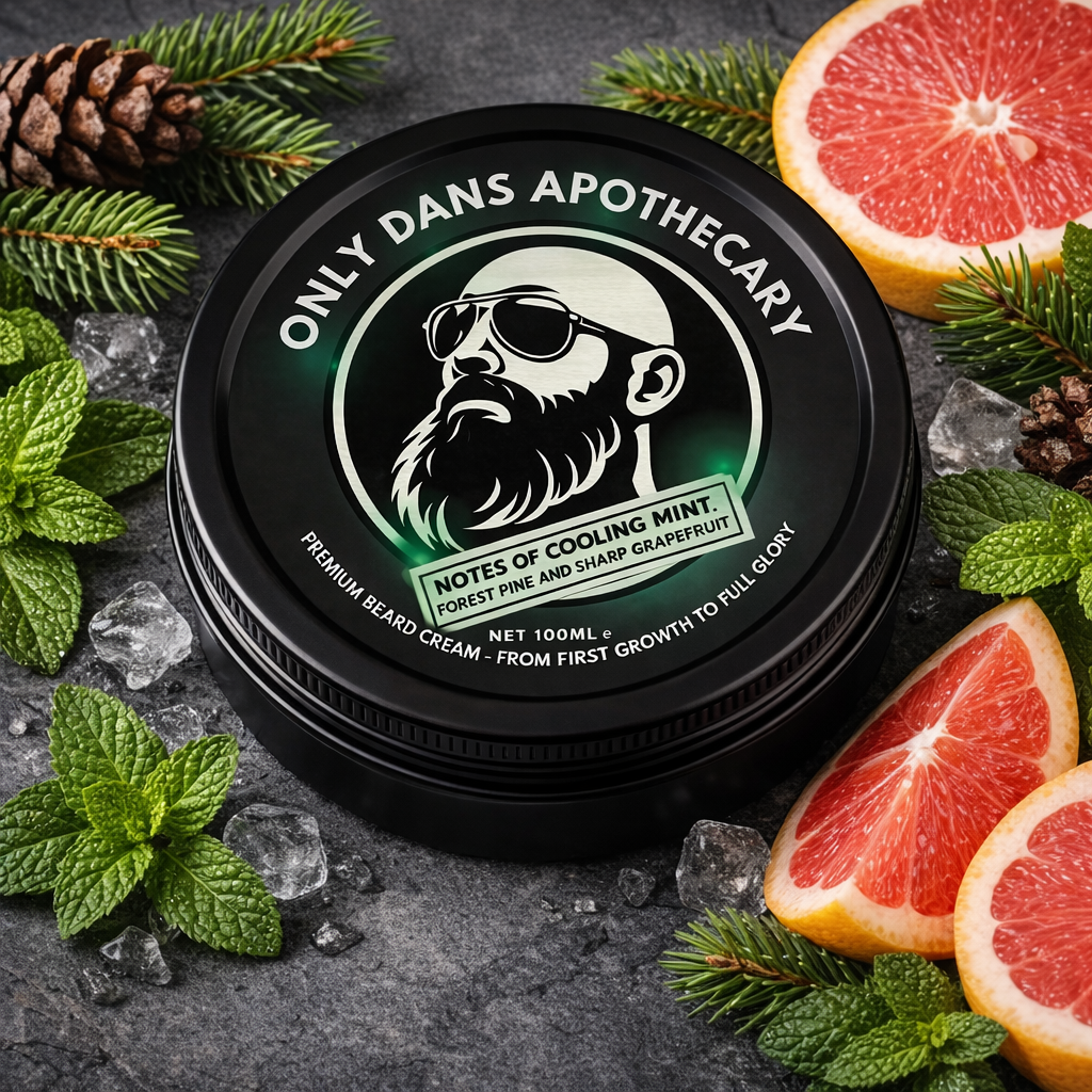 100ml Beard Cream - Signature Size (Mint/Pine/Grapefruit)